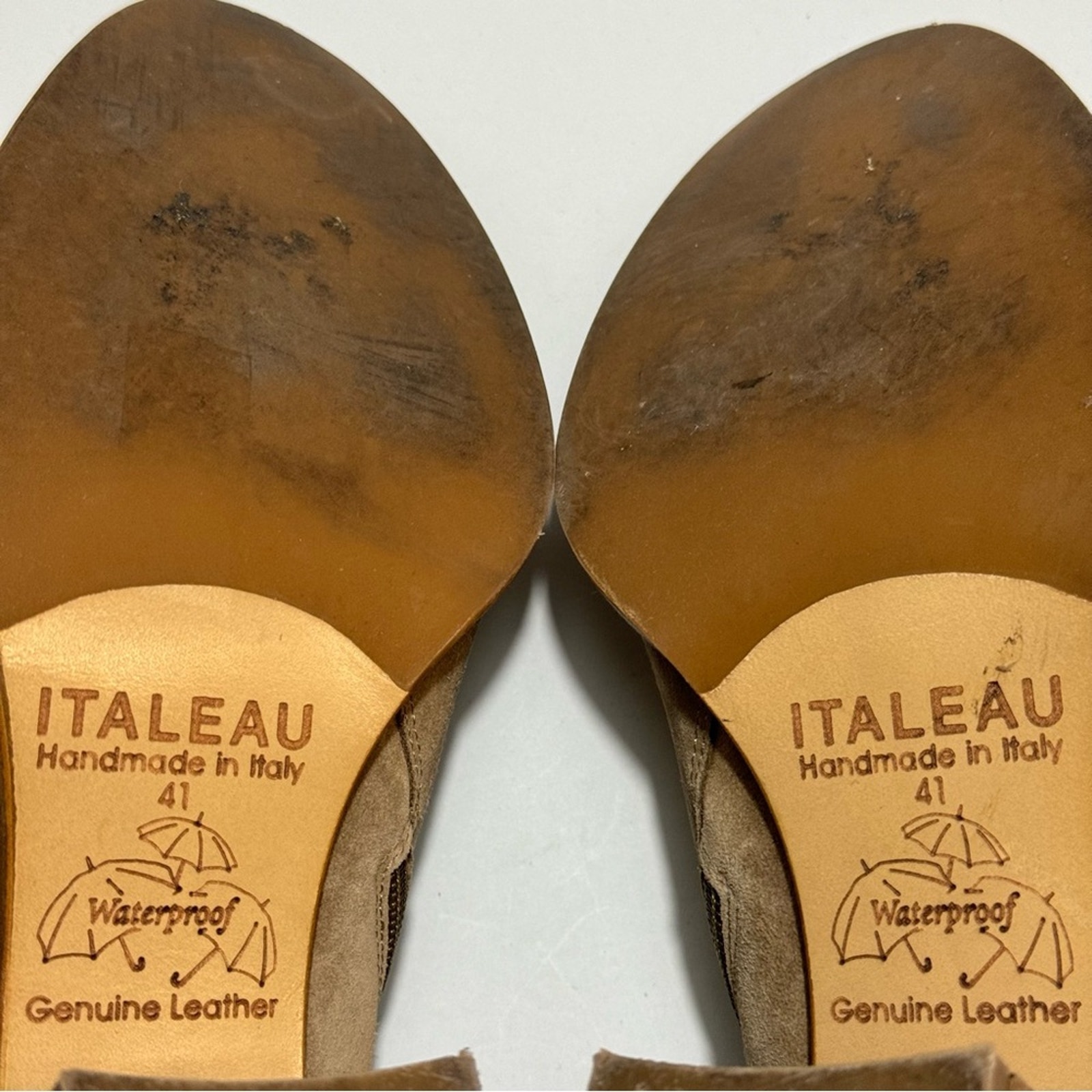 Italeau Ankle Boots Size 41 10.5 — image 5 of 8